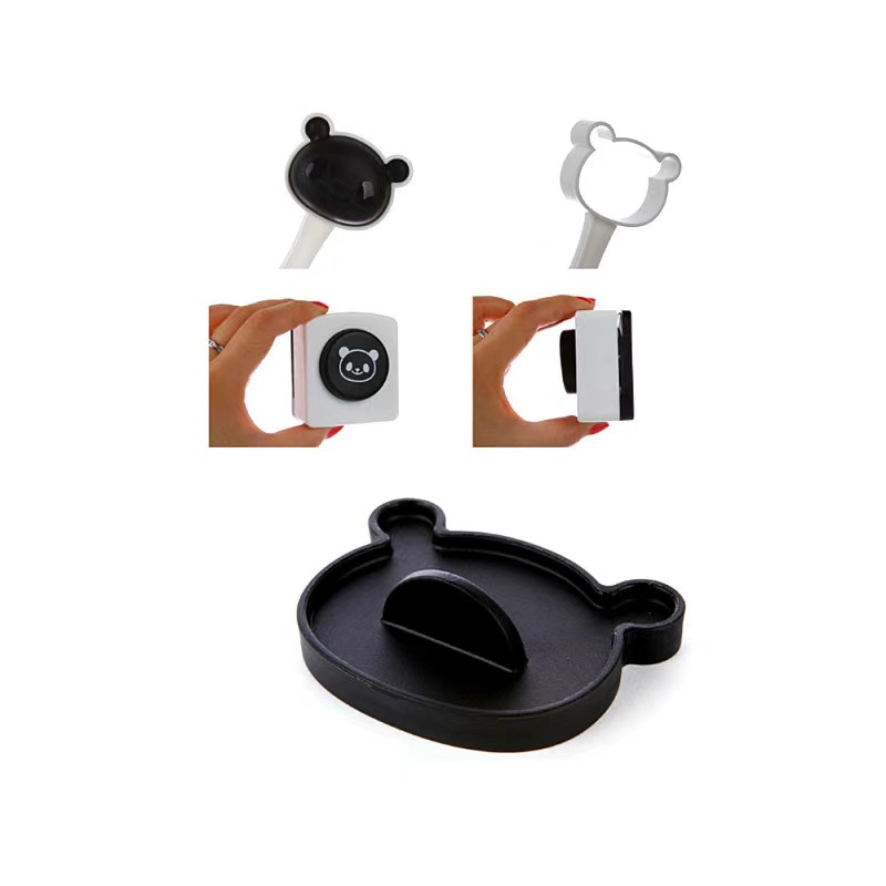 300g/pc Sushi mold panda rice ball mould food grade plastic sushi tool kitchen rice making supplies 14.5*6.5cm