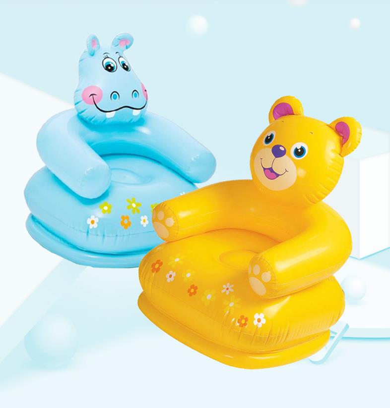 68556 надувной стул Happy Animal в ассортименте для детей