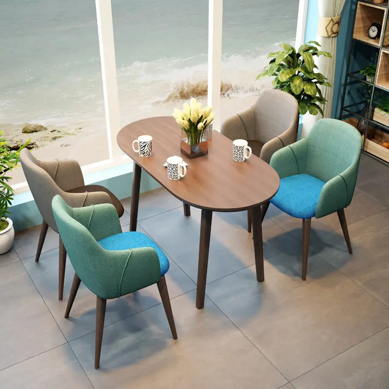 China Coffee Shop Furniture Cafe Restaurant Tables And Chairs