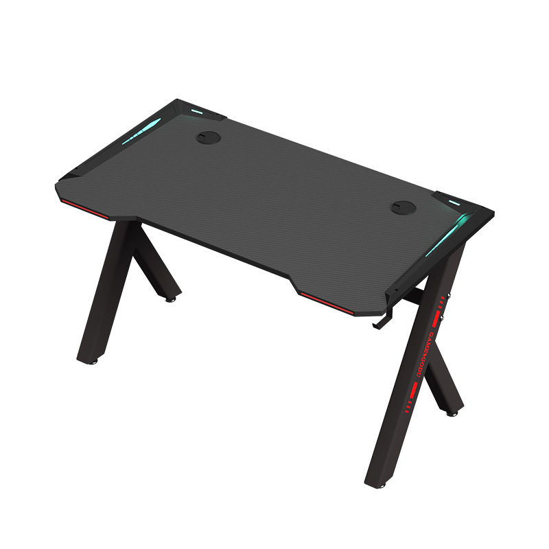 Оптовая Продажа Новый дизайн ПК компьютерный игровой регулируемый стол RGB Освещение