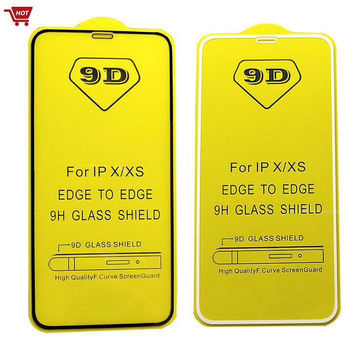 Оптовая продажа с фабрики, для iPhone X/iPhone XS 12 фулкавер fullglue 9D Защитная пленка для экрана из закаленного стекла защитная пленка