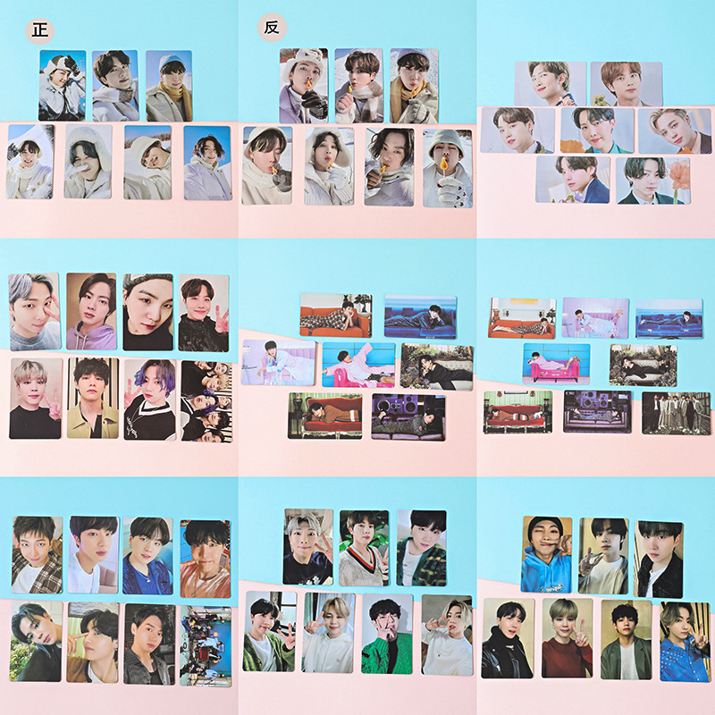 Hot Selling UV Printing Kpop Idol Photocard Bts Merchandise Bangtan Boys Photo Card