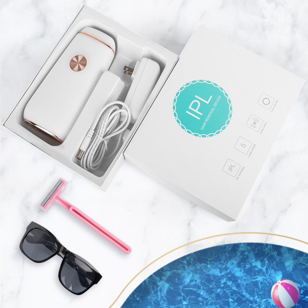 Dazzles Health Mini Portable Permanent Laser Ipl Home Hair Removal Device