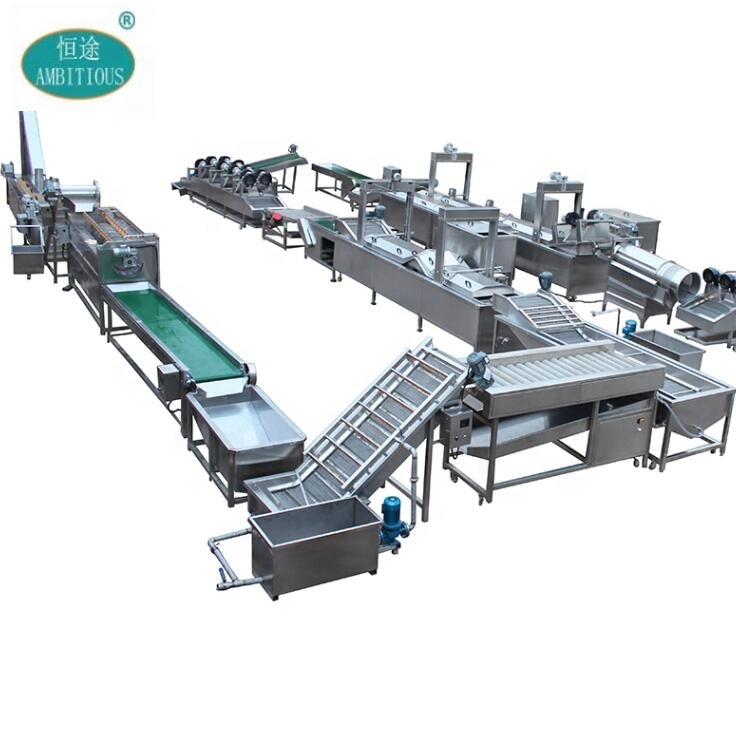 200kg/hour Industrial Fully Automatic Fried Pringles Potato Chips Making Machines Line Price for Sales