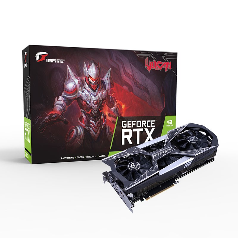 Горячая Распродажа совершенно новый красочный iGame GeForce RTX2060 вулкан 6G герметичный пакет для игровых настольных игр видеокарта
