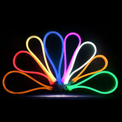 RGB светодиодный неоновый свет 8*16 мм 6*12 мм 5*12 мм силиконовый гибкий светодиодный неоновый свет