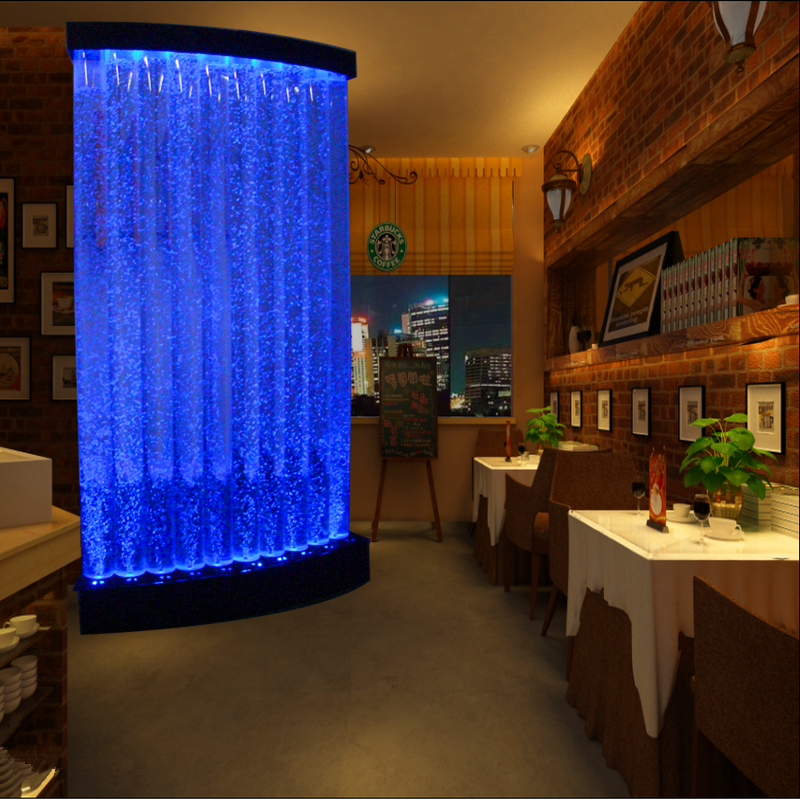 Fashional LED Lights Water Bubble Tube Wall Illuminated Bar Furniture