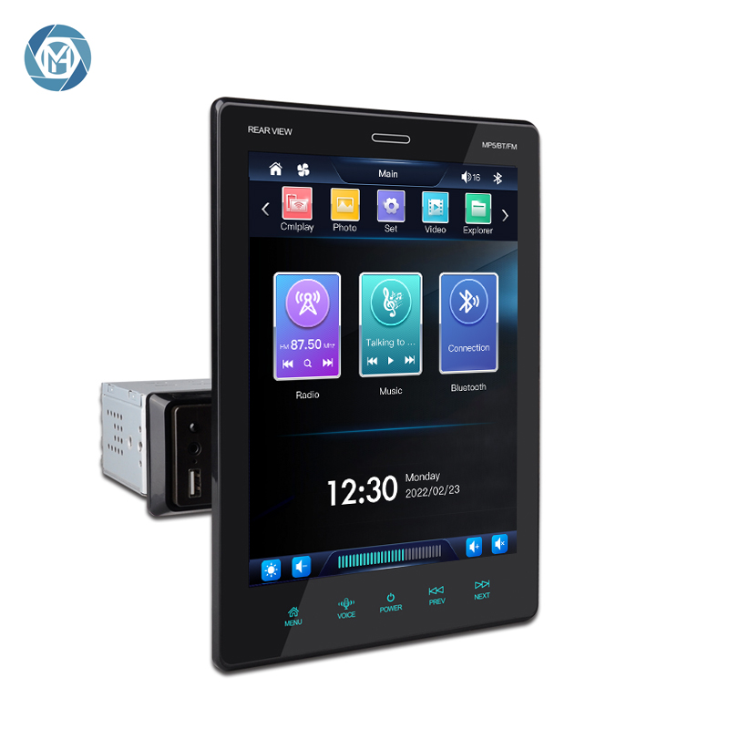 9510C 1 Din Универсальный Полный сенсорный экран 9,5 дюймов Автомобильный dvd Плеер с автомобильным играть BT FM радио MP5 зарядное устройство для автомобиля с стерео радио