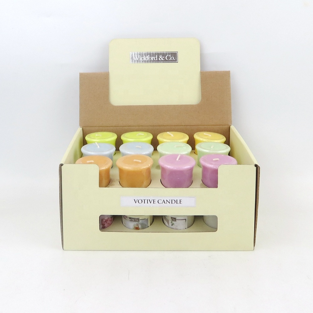 Wholesale Home Deocor Natural Fragrance Custom Private Label Scented Votive Candles