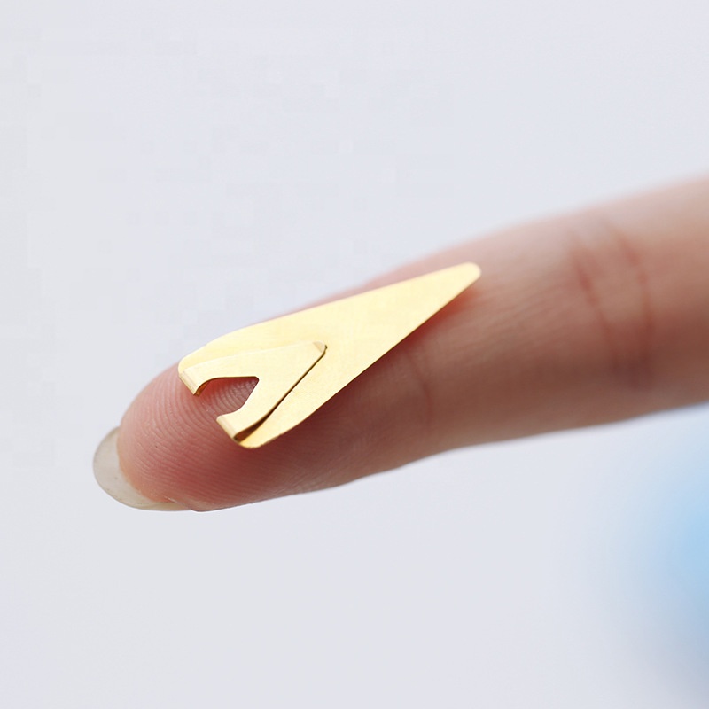 Brief Style coloful Metal Paper Clip Bookmark Stationery School Office Supply Escolar Papelaria