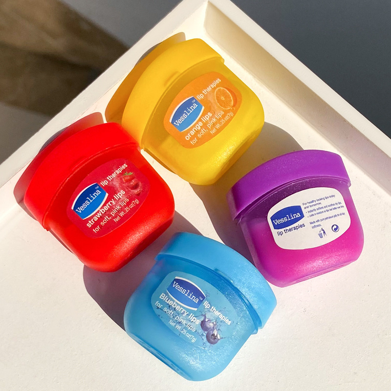 Fruity Moisturizing Lip Balm, Cream Lip Care, Makeup Set, Lipstick Base, Hydrating Korean Cosmetics, travel Size