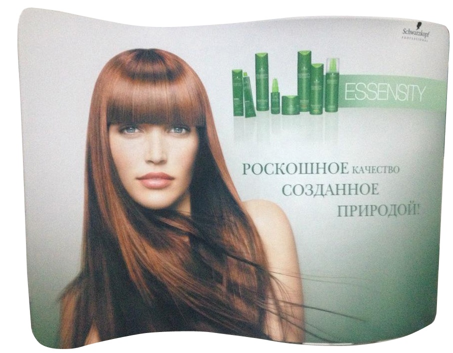 10 футов Алюминиевый Натяжной тканевый фон стенд для выставочного стенда