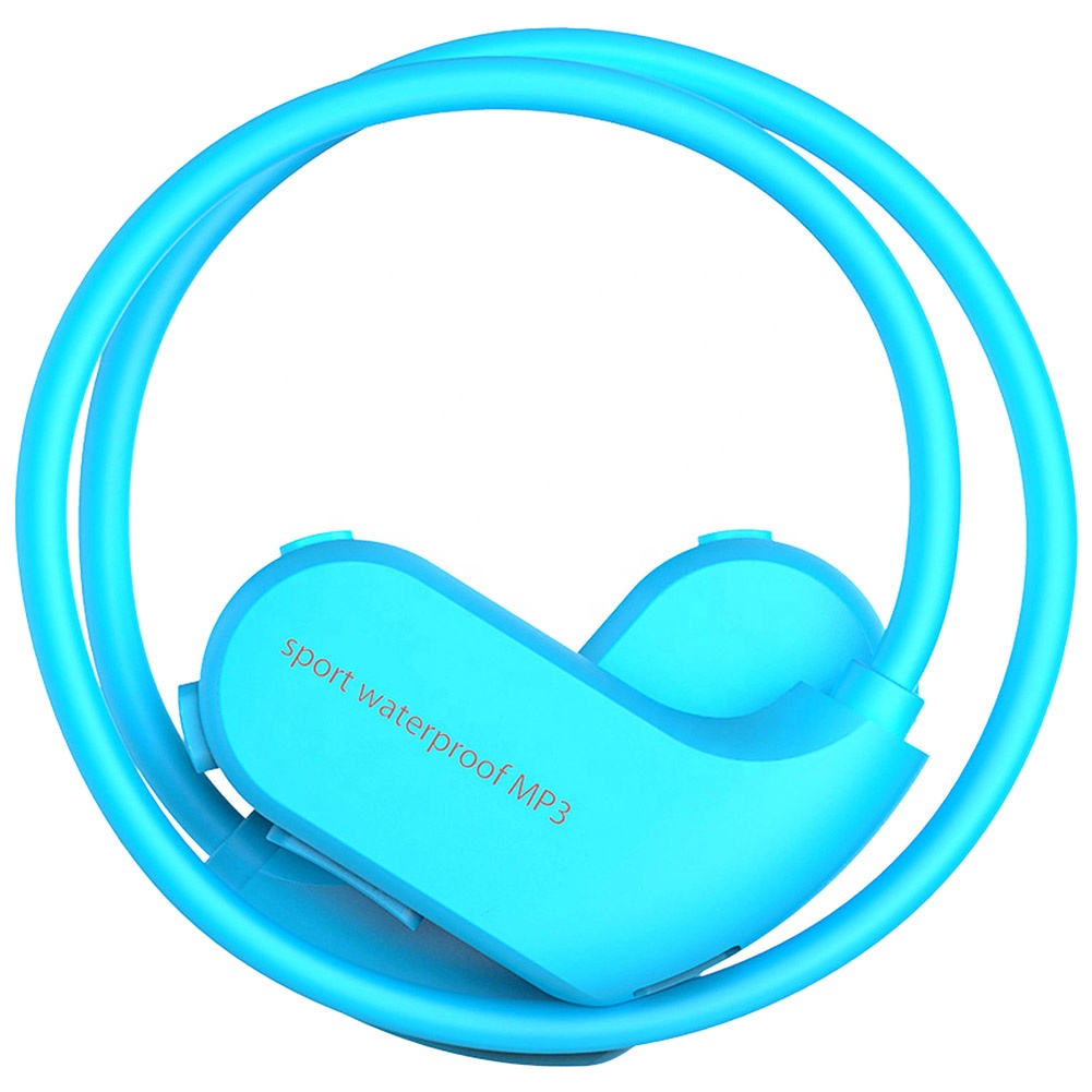 IPX8 Waterproof Wearable MP3 Player MP3 Earphones for Running Swimming