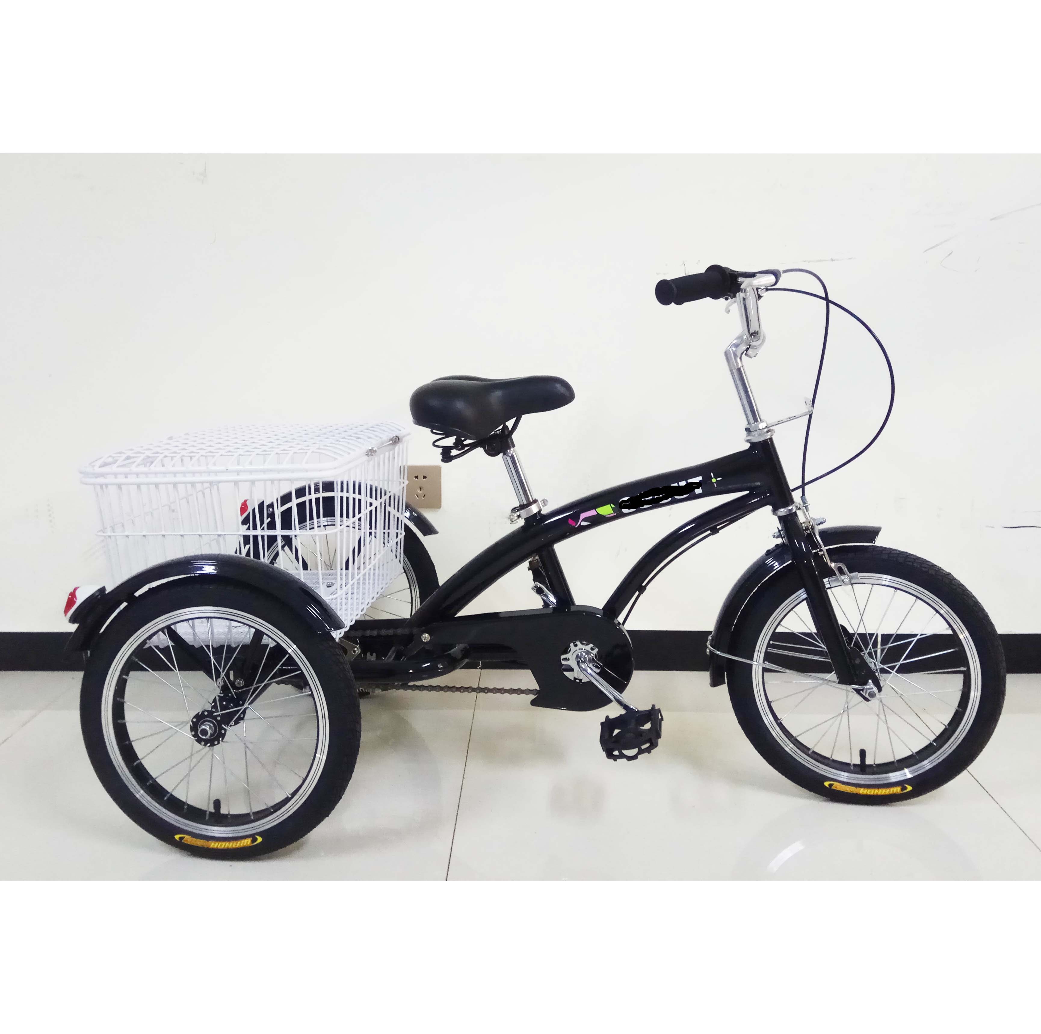 16 дюймов Дети trike грузовой трехколесный велосипед рикша