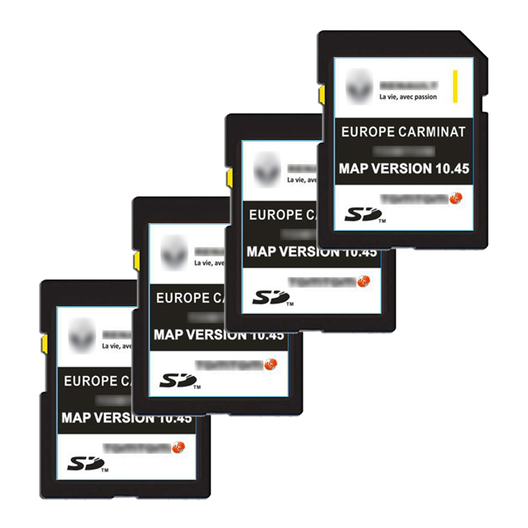 Новинка 2020 г., SD-карта RENAULT TomTom Carminat LIVE V10.45, SD-карта, Карта Европы
