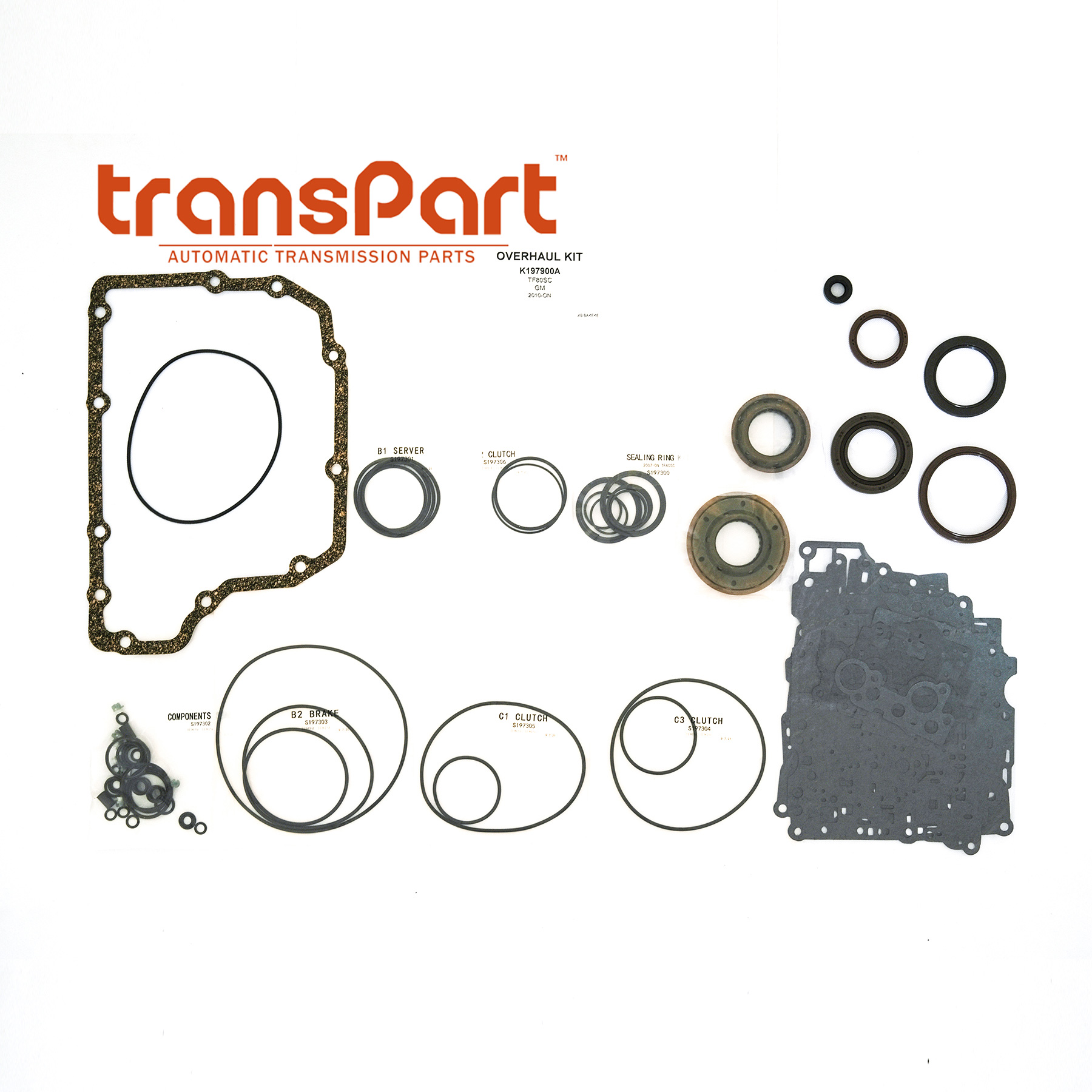 TF80SC Automatic Transmission Gearbox Overhaul kit Seal Kit for GM BUICK Manufacturer Direct selling
