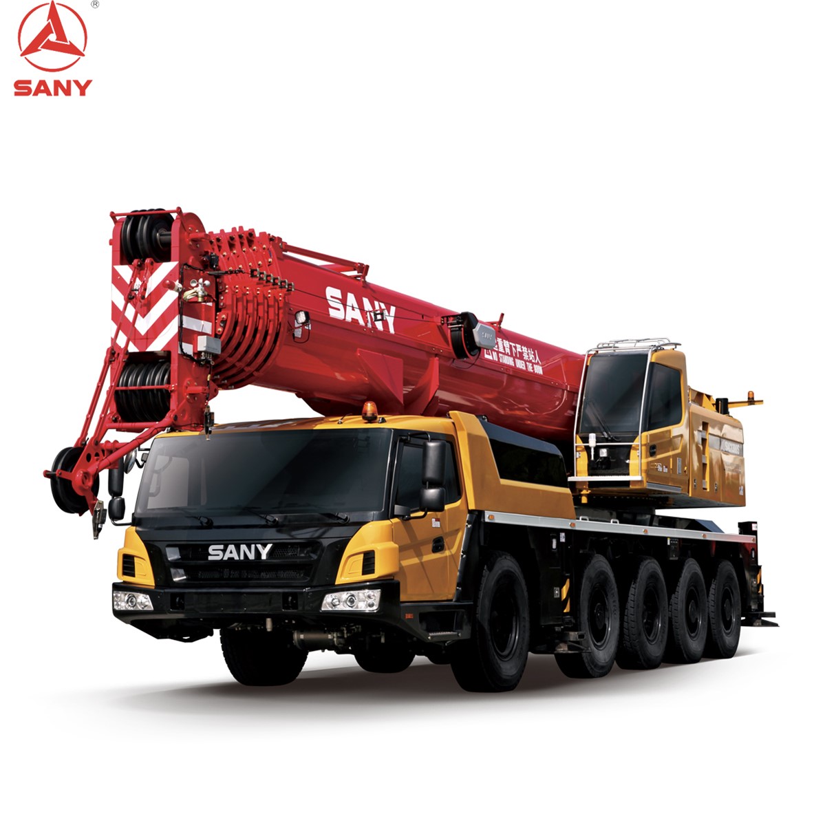 SAC 1300S SANY 50 ton crane 60/80/130 T engine crane sany rt 60 ton 70 ton rough terrain heavy lift crane price