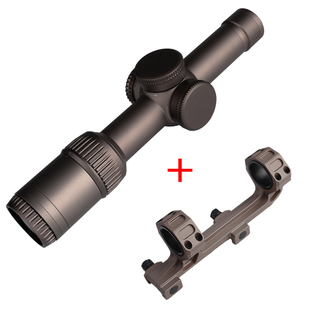 Spina 1-6X24 ar15 Hunting Optics 1/2 MOA Adjustment Scope air gun tractical shooting