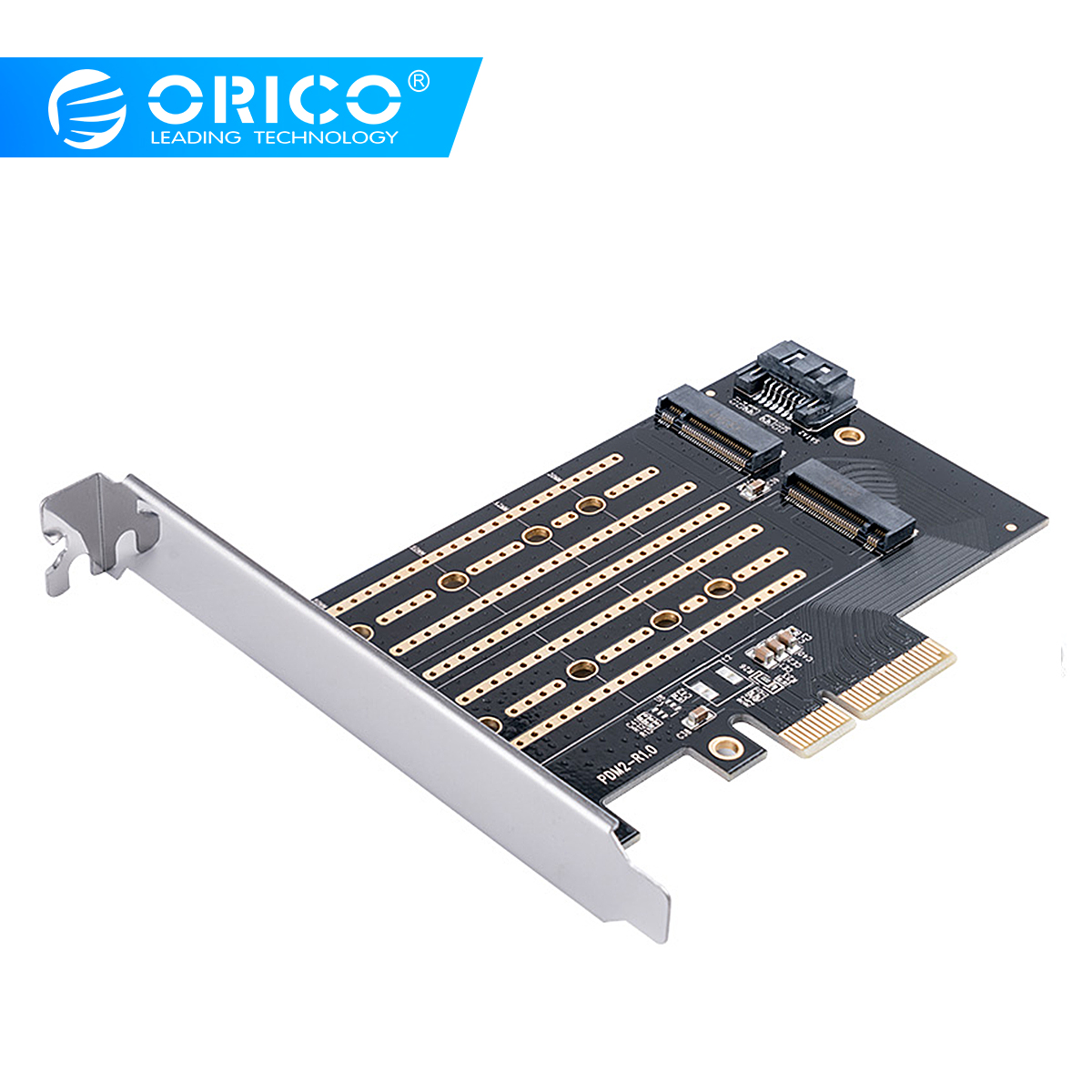 ORICO 2 порта M.2 NVMe PCI-E 3,0 X4 карты расширения Gen3 X4 для M.2 М-ключ B Ключ SSD 4 ТБ 32 Гбит/с интерфейсная карта адаптер PDM2