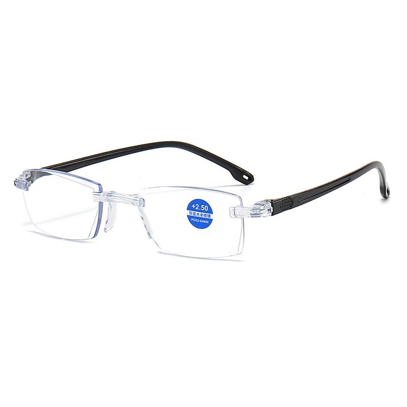 NEW Custom Unbreakable bifocal magnifying eye presbyopia one power reader anti blue light reading glasses for women men