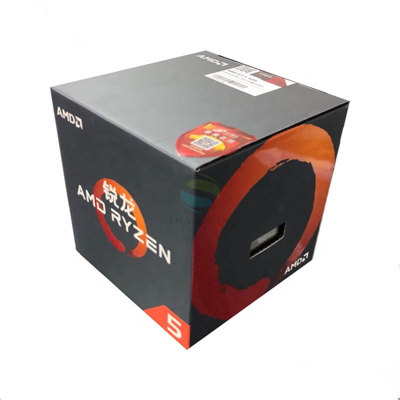 R5 1600 3,2 ГГц шестиядерный двенадцатипоточный процессор 65 Вт YD1600BBM6IAE разъем AM4 с охлаждающим вентилятором