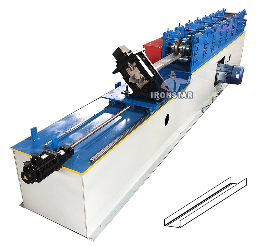 Customized Botou Manufacture Stud Track Forming Machine For Making And Tracking Roll Formed Products