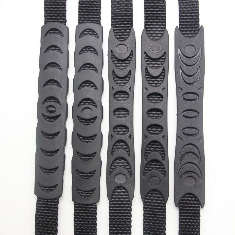 Manufacturer customize soft rubber webbing handle luggage handle TPR kayak handle luggage Pet Leash Harness Vest Accessories