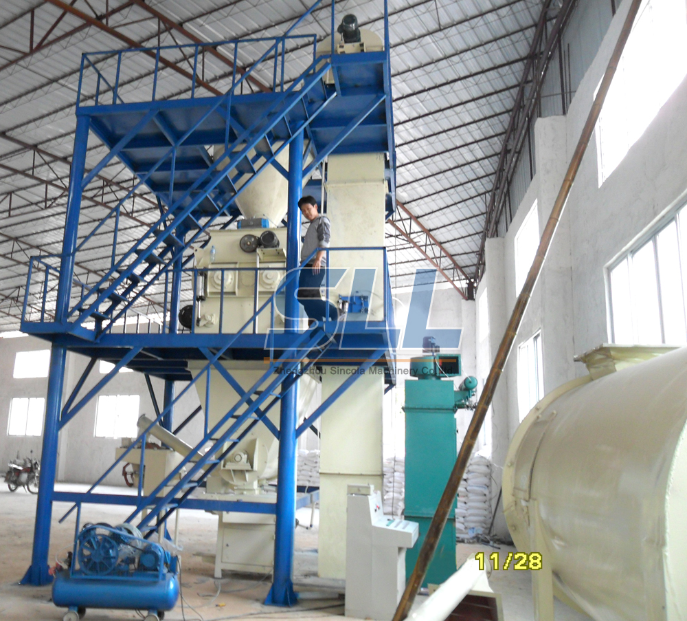 8t/h Automatic Dry Powder Mortar Mixing Plant