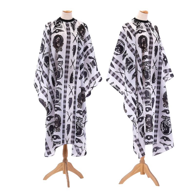 Haircut adult shawl haircut household apron is not easy to stick hair fashion shawl hot dye tool
