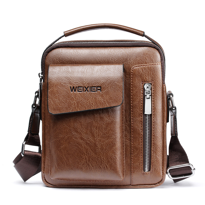 Fashion Cross-body Man Shoulder Bags Messenger Bag Genuine Leather Briefcase