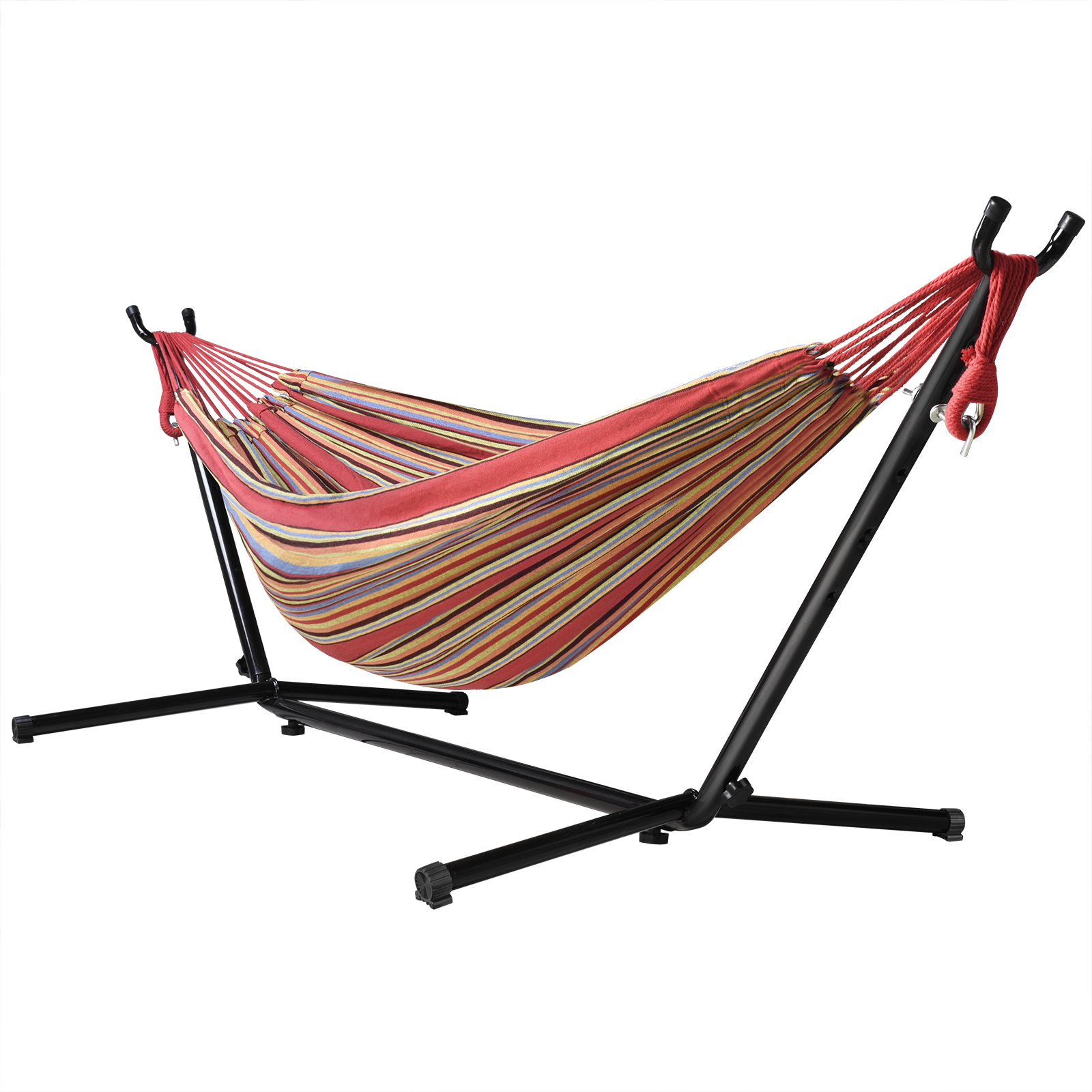 Camping Portable with Stand Hammock Iron Pipe Hammock Chair Tent Stainless Steel Outdoor