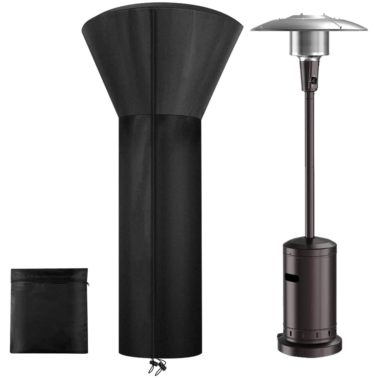210D Oxford cloth with PU sliver coating waterproof Patio Heater Cover