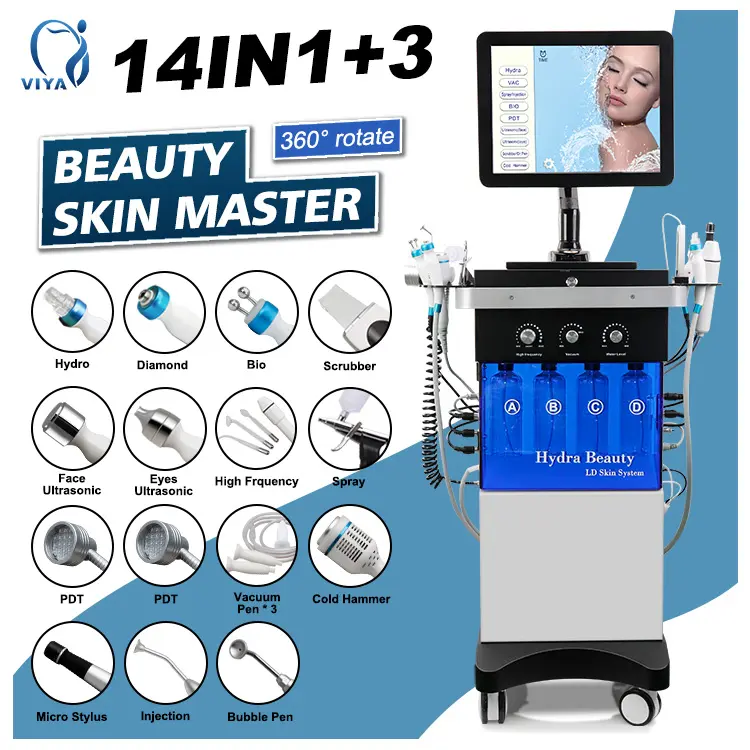 2023 Skin Rejuvenation hydrodermabrasion facial machine aqua peel machine  hydra beauty skin system machine