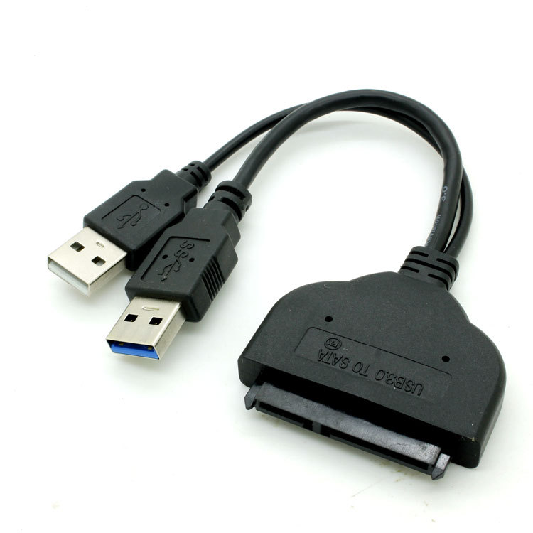 SATA 22 Pin к USB3.0 HDD SSD кабель адаптера 2,5 дюйма кабель для передачи данных для жесткого диска
