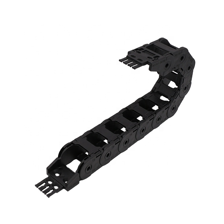 YHD H30X38 R55 R75 R100 protective bridge cable carrier Engineering Plastic drag chain for automatic cnc machine