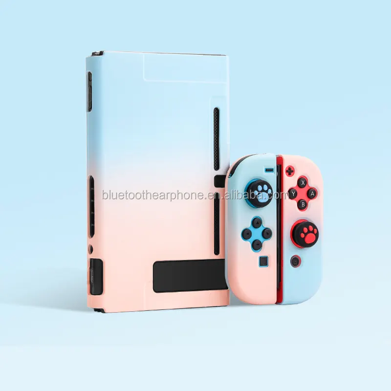 Honcam Colors Hard PC Nintendo Switch Case For Nintendo Switch Console Case Protective Skin Cover
