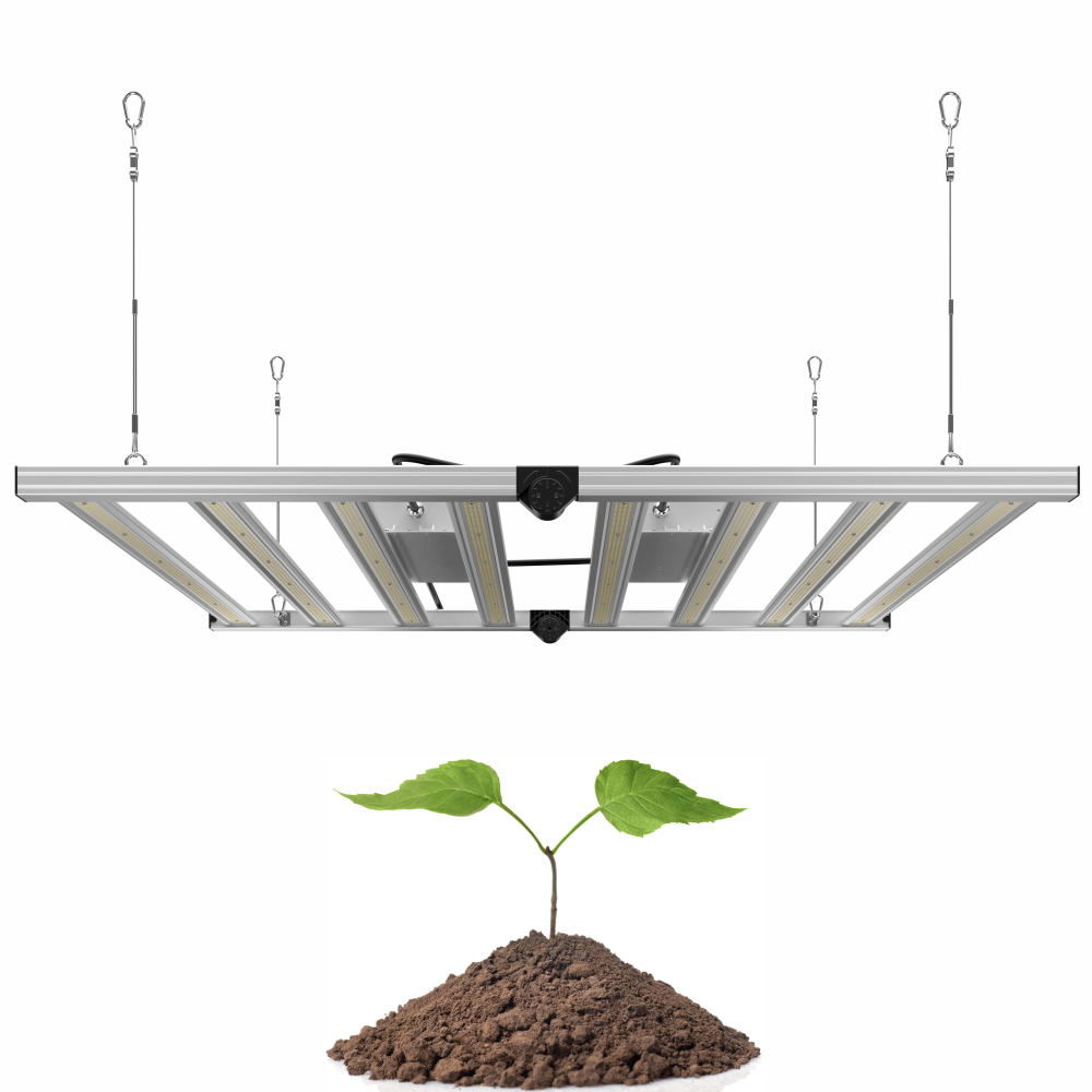2.7umol/s/w High Efficiency Foldable Mushrooms Tomato Rose LED Grow Light