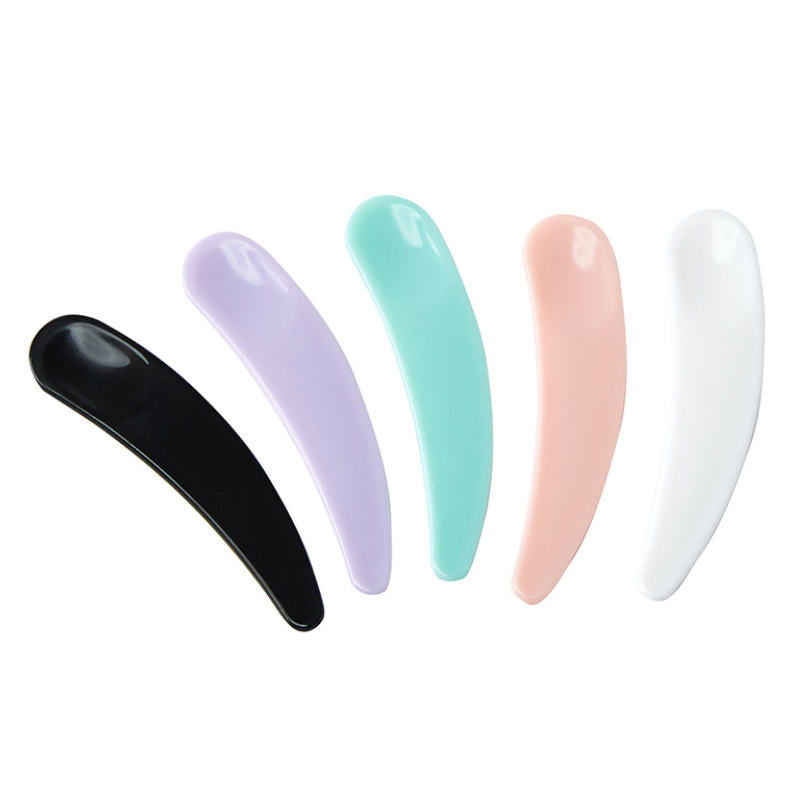 Spatula Plastic Makeup Tools for Face Cream Cheap Plastic Cosmetic Scoop Face Cream Spatula Cosmetic Facial Cream spoon