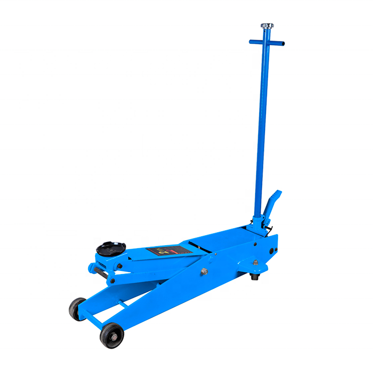 Hydraulic Heavy Duty Long Frame Service/Floor Jack with Foot Pedal,2 Ton (10,000 lb) Capacity, Red