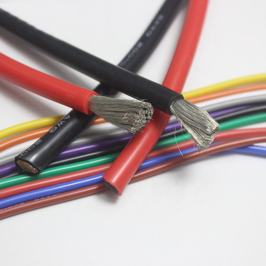 10awg красный ультра гибкий силиконовый провод высокотемпературный кабель нагреватель соединительный провод