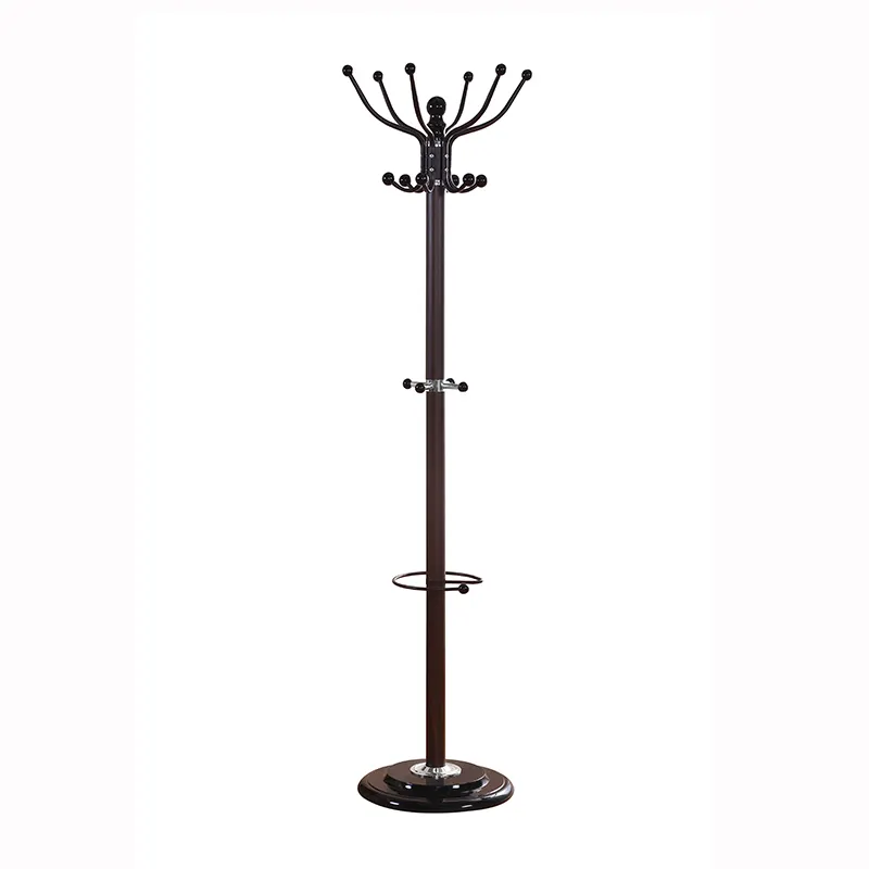 Sell best Living Room Furniture Luxury European design Black metal base standing clothes coat rack