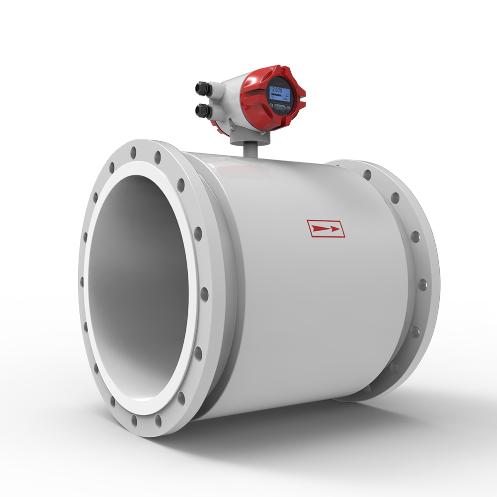 Цифровой modbus мини расходомер воды жидкостный контроль водяной насос для трубопровода бассейн клей 2 4 8 дюймов электромагнитный расходомер