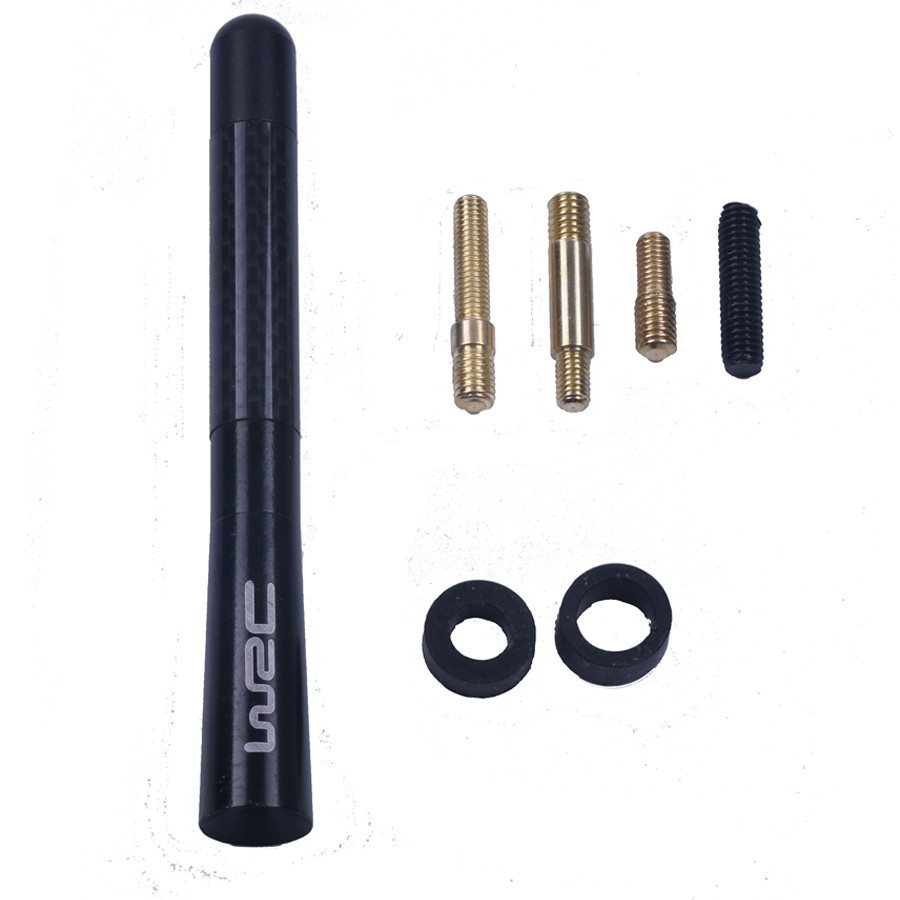 12cm Carbon Fiber Short Radio Antenna for Ford Focus Fiesta Peugeot Mazda Citroen Opel Astra Skoda Toyota Corolla Car Styling