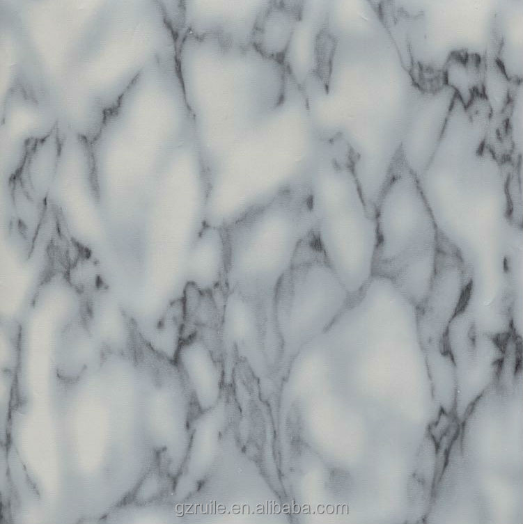 China supplier glass fiber vinyl marble look lvt flooring tiles