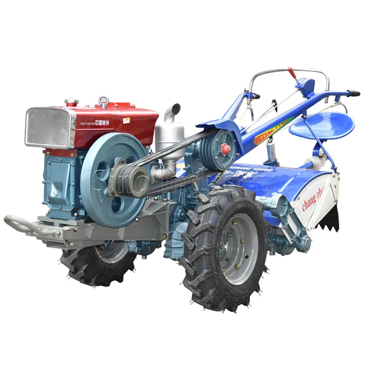 12Hp Diesel Farming Machine Power Tiller Cultivators Potato Corn Harvester Agricultural Farm Tractor Cultivator