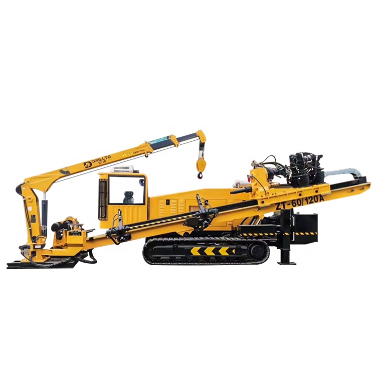 Горизонтальная направленная буровая установка DRILLTO ZT60/120 для бесплавных проектов