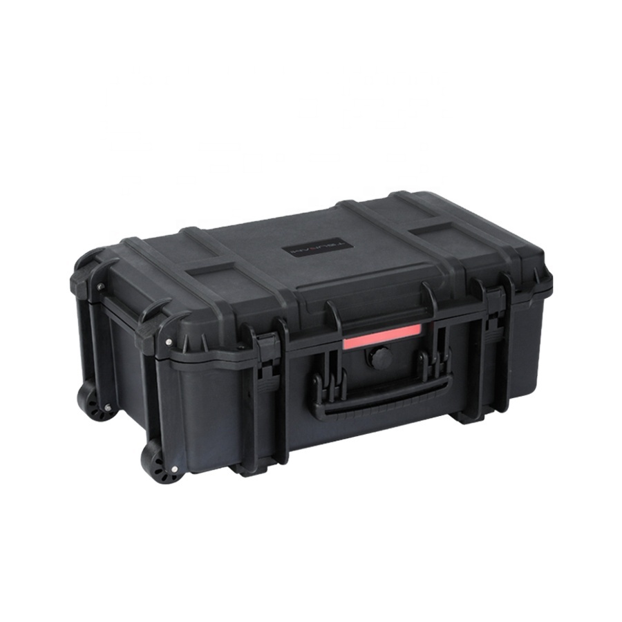 China Xinxing Military Hard Plastic Carrying Case Shipping Tool Box Gun Case with Wheels