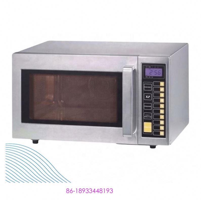 25L Stainless Steel Commercial Microwave Oven Without Turntable