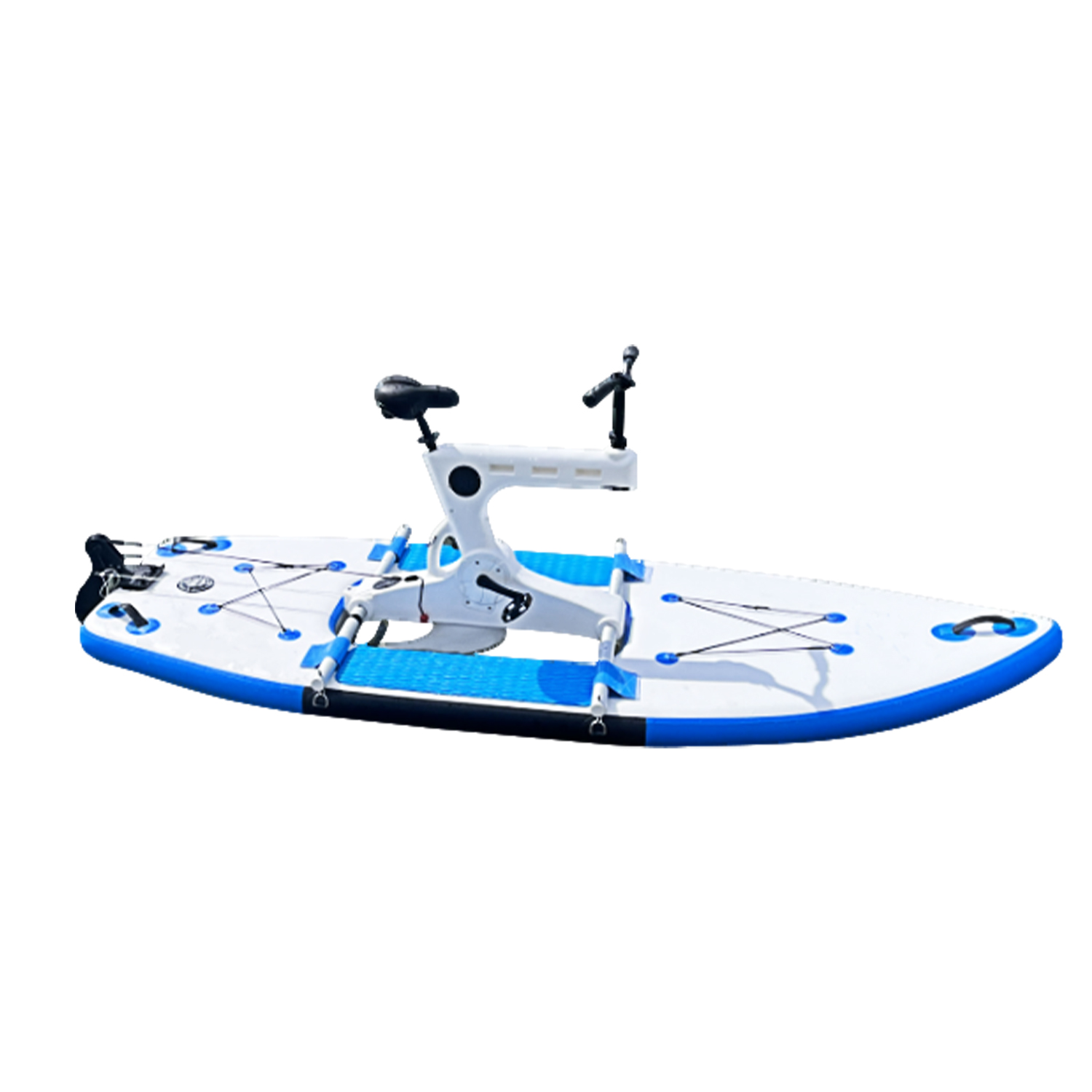 New Lightweight Folding Bicycles Inflatable Float Lake Racing Boats with Pedal Sea Water Cycling Available for Sale