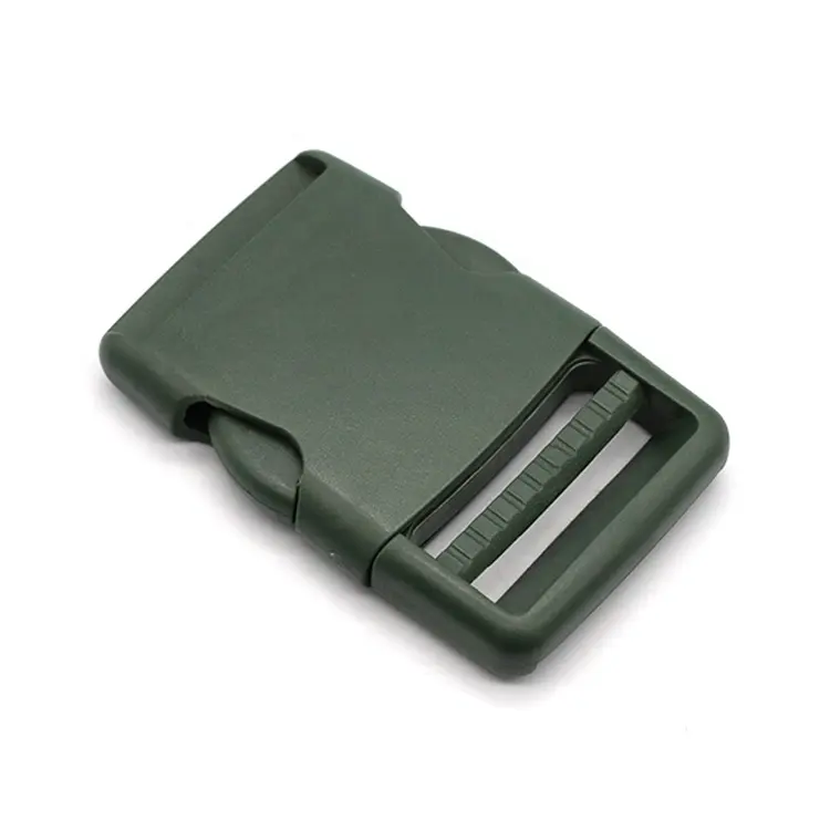 KJM Customized POM Plastic Side Release Clip 40mm Tactical Backpack Strap Belt Buckle